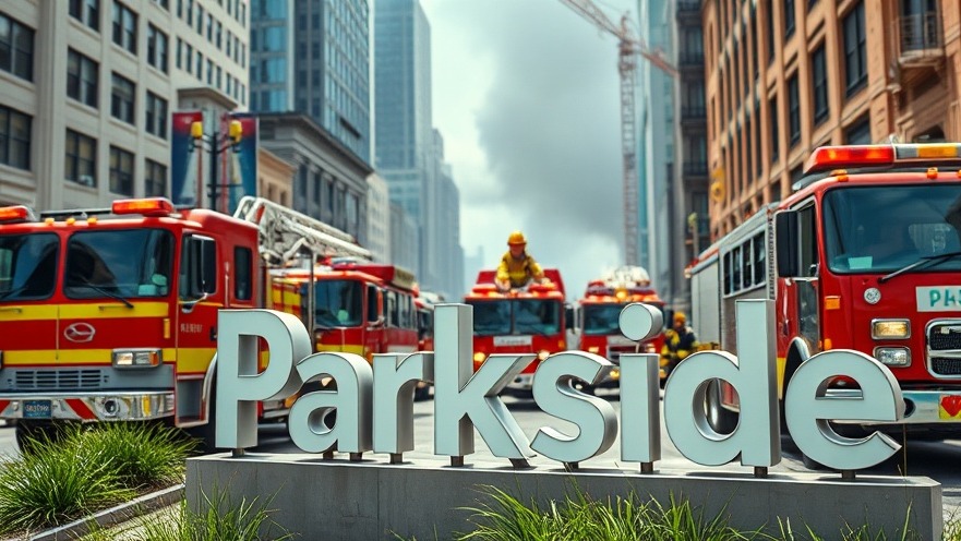 Energetic San Antonio news today scene with firefighters responding to an emergency.