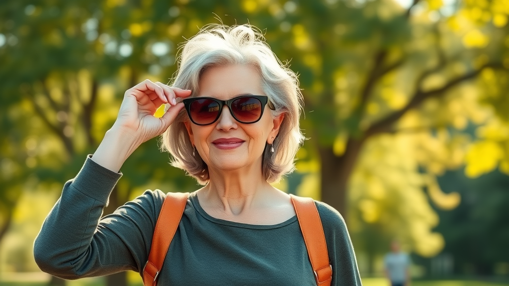 Protect eyes from chronic eye conditions and diseases, using quality sunglasses outdoors