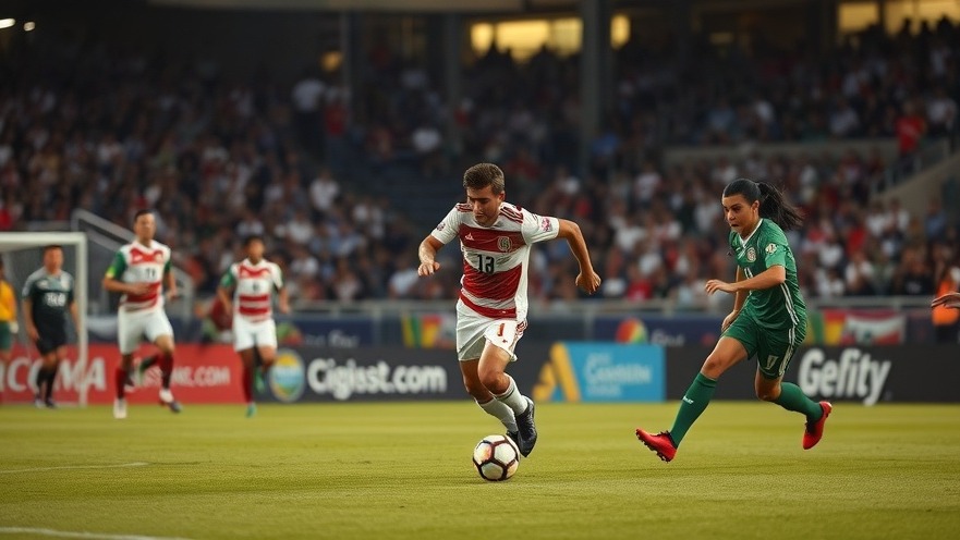Mexico soccer updates featuring vibrant players and passionate fans.