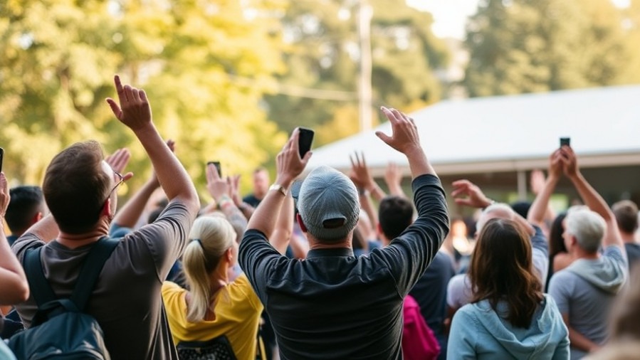 Supporters celebrate Austin Proposition Q, advocating for affordability in Austin.
