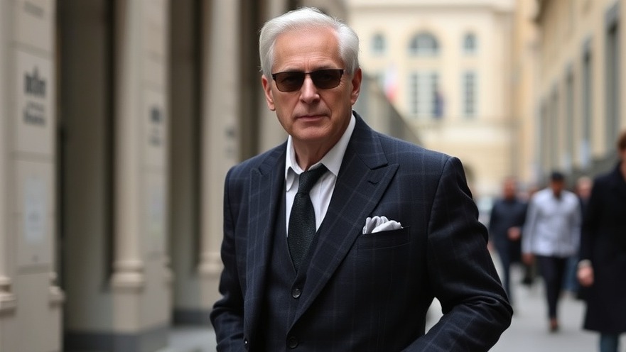 Giorgio Armani exemplifying the power of style and fashion designer influence