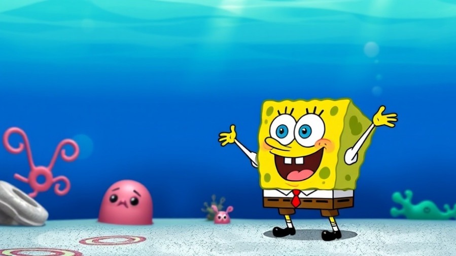 SpongeBob SquarePants, a cultural phenomenon, featured in San Antonio live music events.