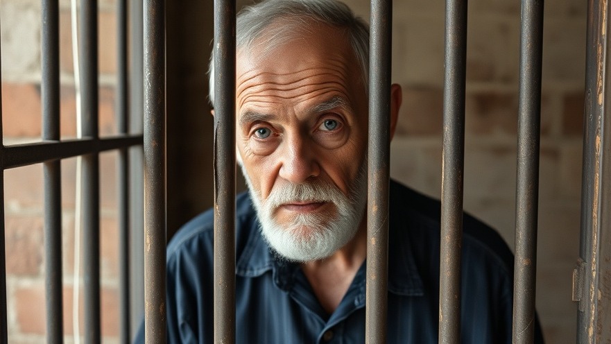 Older prison inmate reflecting on Texas crime reports and court cases.