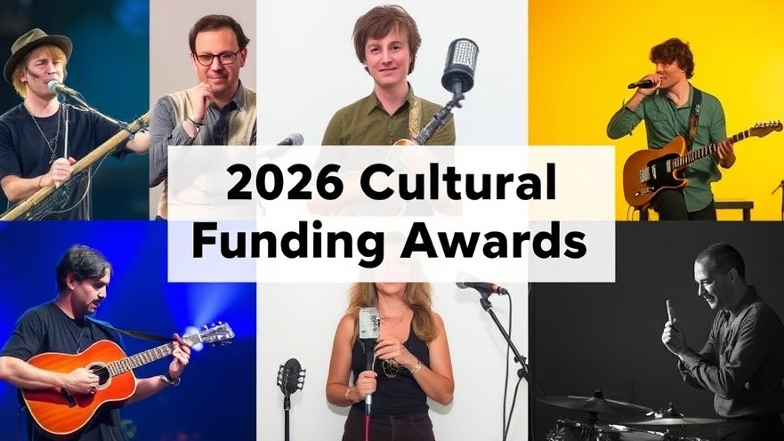 2026 Cultural Funding Awards promoting local creatives in Austin's arts scene.