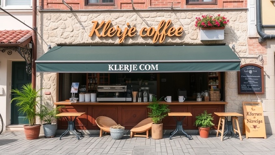 Klerje Coffee shop showcasing Austin coffee culture and community engagement.