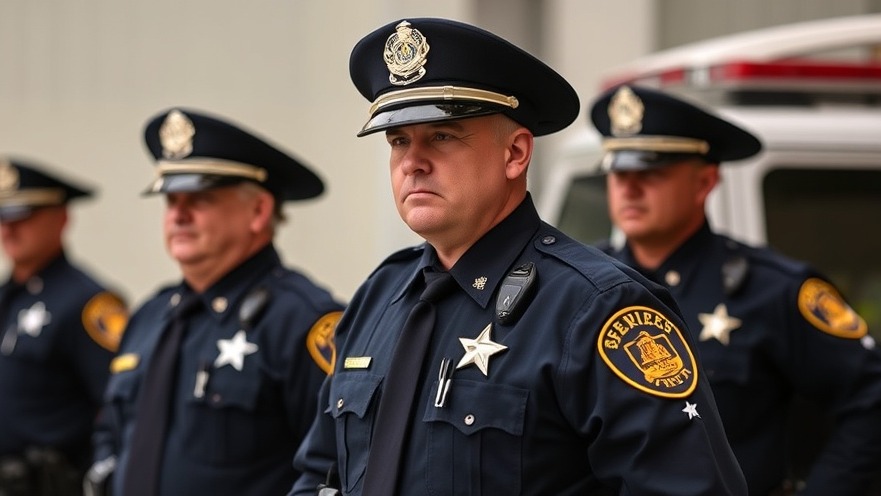 Serious Texas Department of Public Safety officers during redistricting controversy.