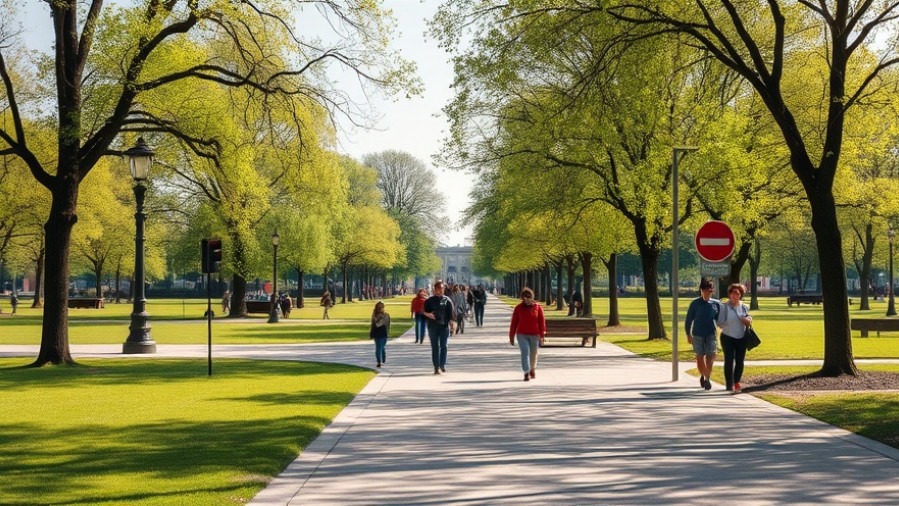 People enjoying Austin warm weather in a public park during the Christmas holiday.