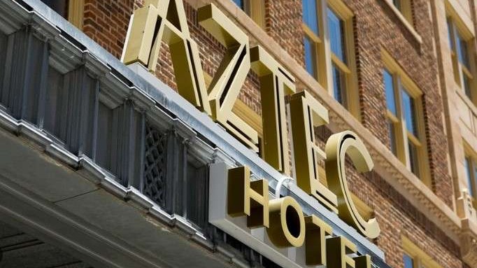 New boutique hotel opens above downtown San Antonio's Aztec Theatre