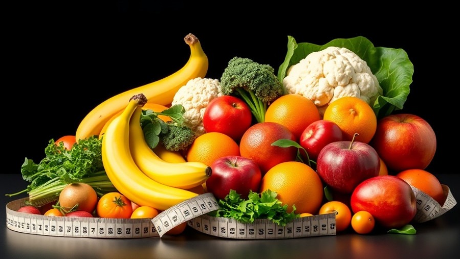 Vibrant healthy foods for a longevity diet, emphasizing anti-aging nutrition.