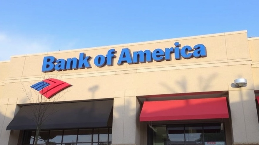 Bank of America building reflecting political discrimination in banking regulations.