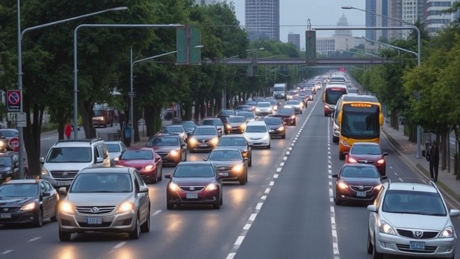 Traffic patterns report highlights urban mobility congestion costs growing on weekends.