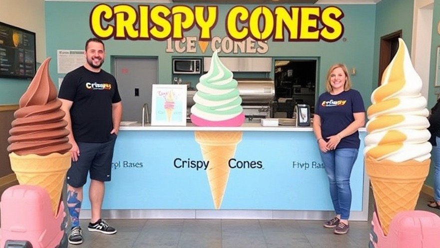 Shark Tank's Crispy Cones ice cream delights San Antonio dining scene.