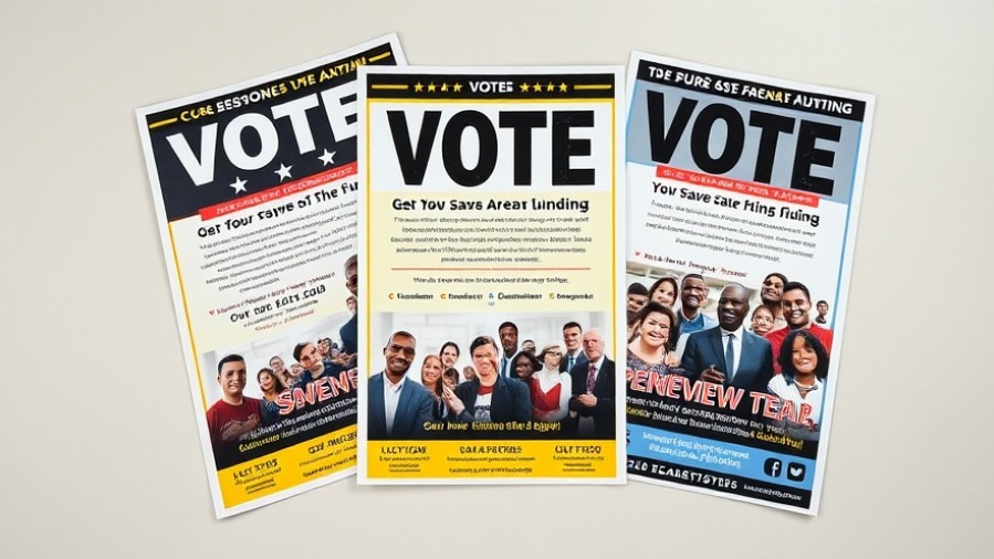 Voting flyers for San Antonio elections promoting Propositions A and B for Spurs arena funding.