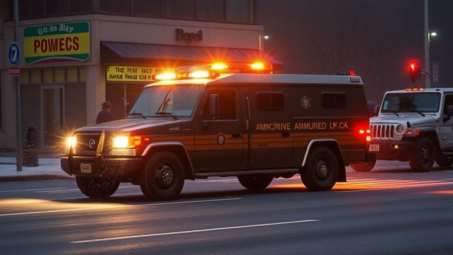 Armored car robbery incident in Katy, highlighting community safety concerns.