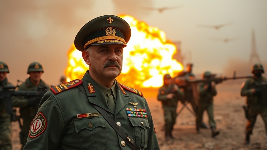 Iranian general amid massive explosion, latest breaking news today.