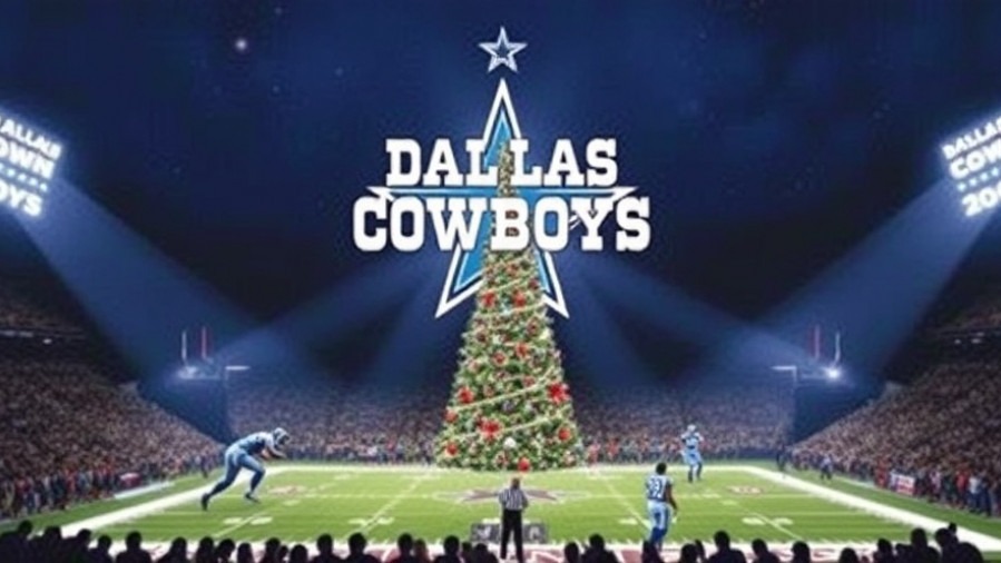 Dallas Cowboys event Christmas Extravaganza showcasing festive activities and community spirit.