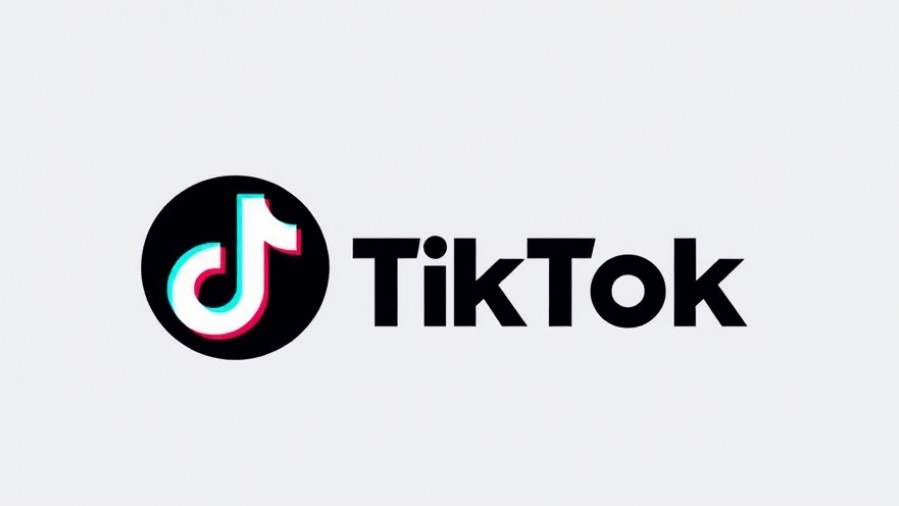 TikTok logo symbolizing trade agreements in American agriculture and global trade dynamics.