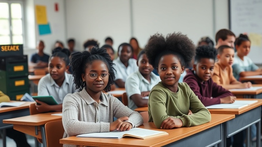 Young black students engaged in learning, reflecting local news in Austin.
