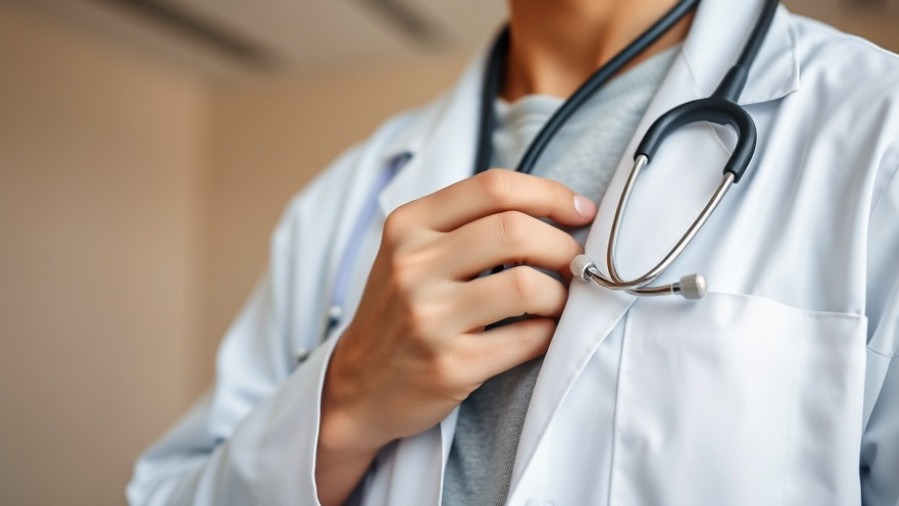 Texas healthcare news featuring a doctor examining a patient using a stethoscope.