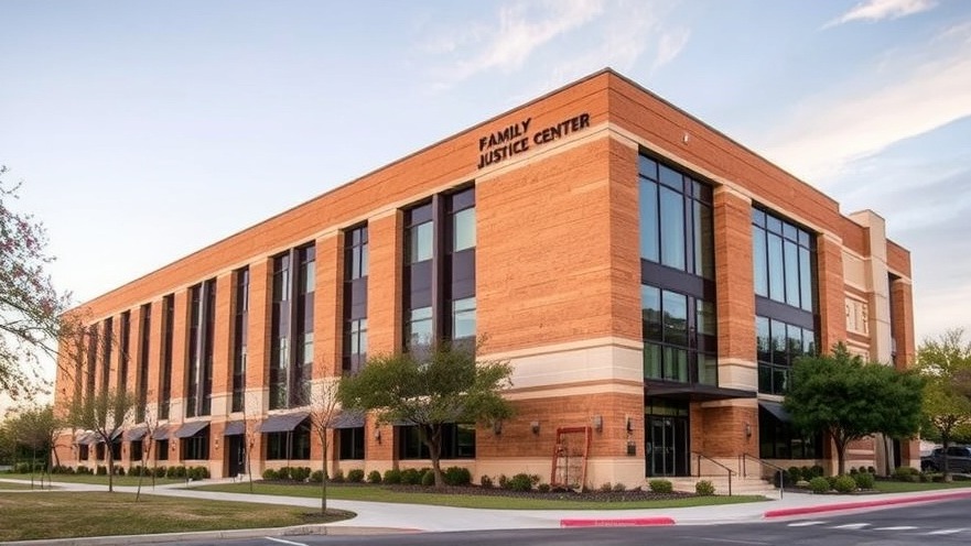Family Justice Center in Austin providing support services for abuse victims.