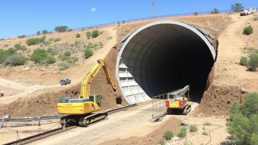 Completion of tunnel work for Brushy Creek utility project securing Austin news water supply.