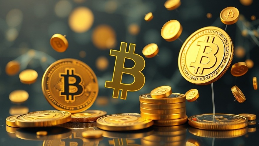 Conceptual image depicting the cryptocurrency market and consumer protection.