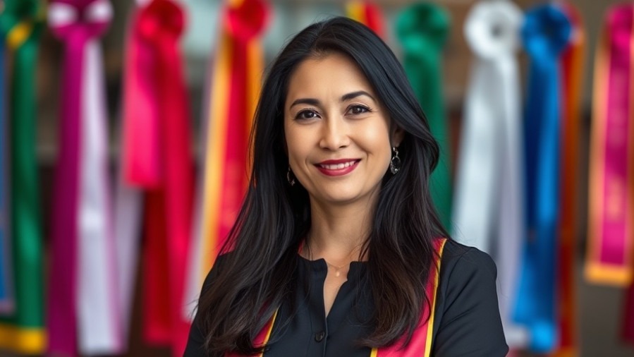 Professional woman symbolizing hope in immigration policy and due process.