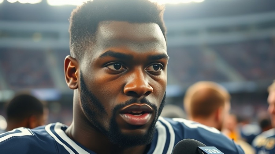 Dallas Cowboys player interview highlighting team chemistry for NFL season outlook.