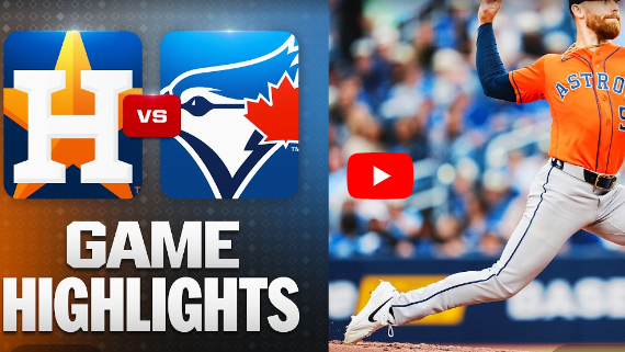 Houston Astros highlights featuring a baseball game action