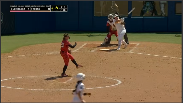 Nebraska vs Texas highlights in Women’s College World Series.