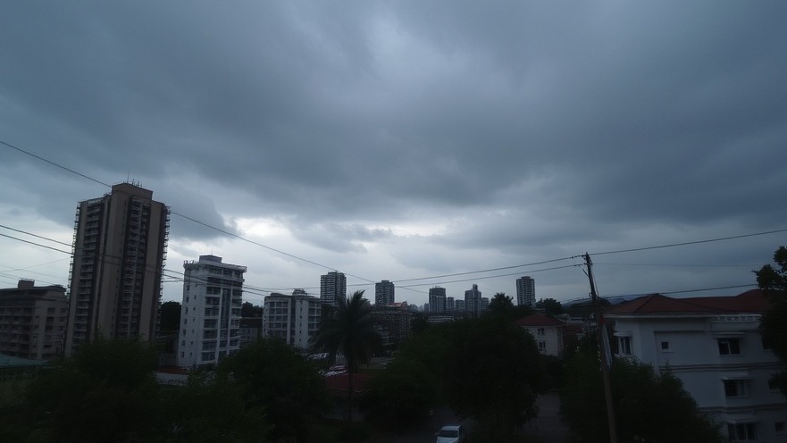 Overcast day in Dallas highlighting local news and storm forecasts.
