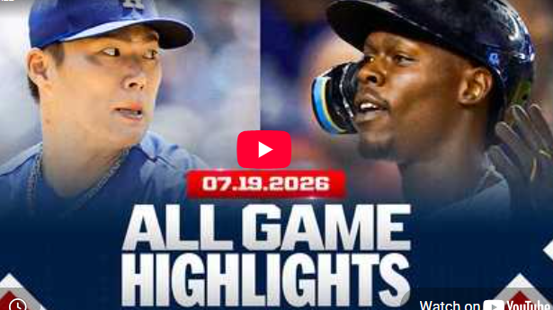 Dodgers vs Yankees July 19 Highlights Image, players' expressive close-up