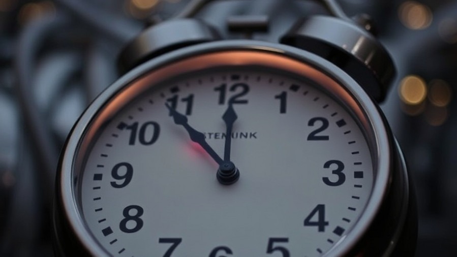 Understanding circadian rhythms and sleep health when clocks fall back an hour.