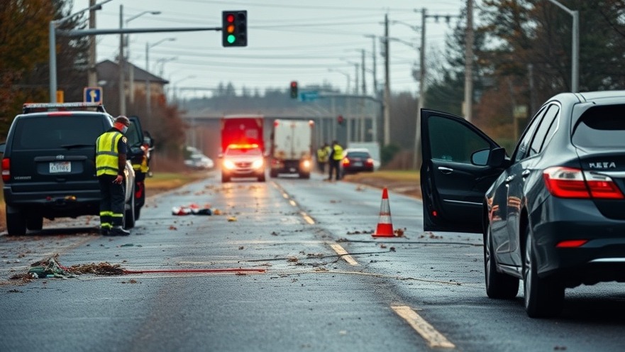 Scene of a fatal traffic accident in Austin, highlighting public safety updates.