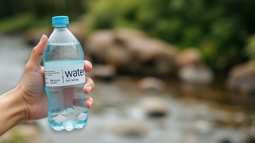 Person holding a water bottle, promoting wellness tips in Austin for healthy living.