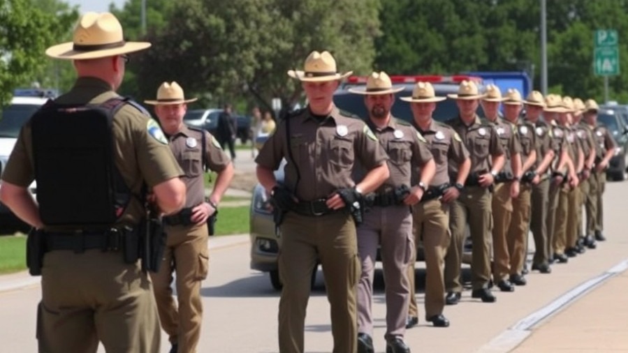 Texas Highway Patrol troopers enhancing traffic safety in Tarrant County.