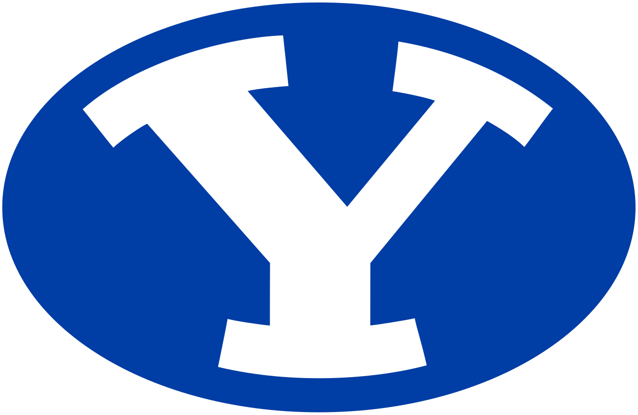 BYU football team logo representing their Big 12 Championship aspirations.