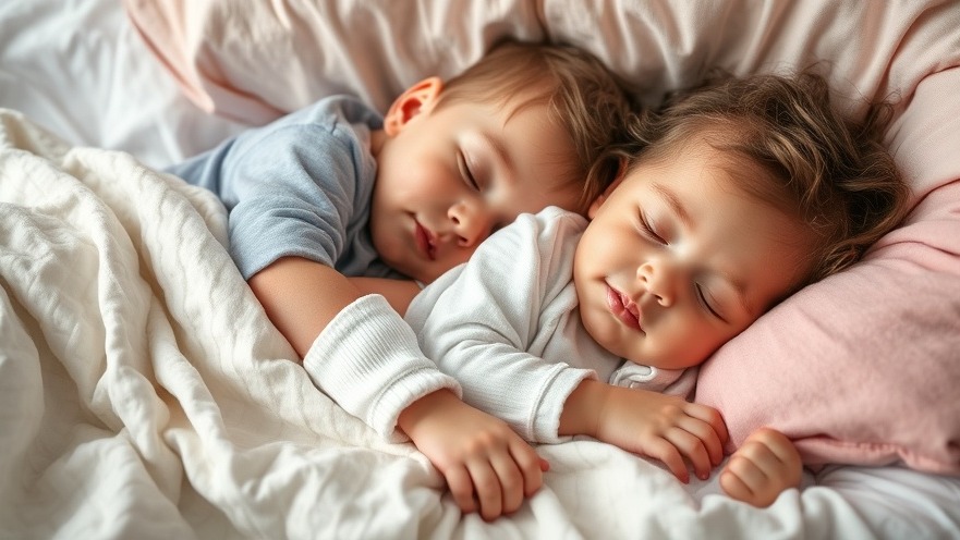 Children peacefully sleeping, highlighting children's sleep needs and healthy bedtime routines.