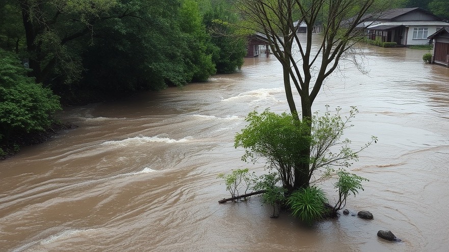 Kerr County rescue efforts during Guadalupe River flooding in Texas.