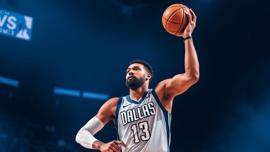 Dallas Mavericks basketball player in action for Raptors game preview focus.