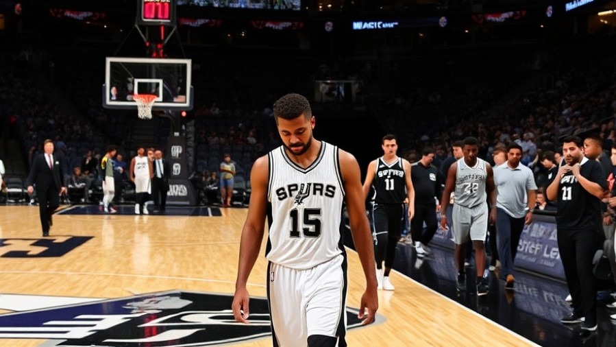 San Antonio Spurs walking dejectedly after January 2026 game vs. Oklahoma City Thunder, NBA highlights.