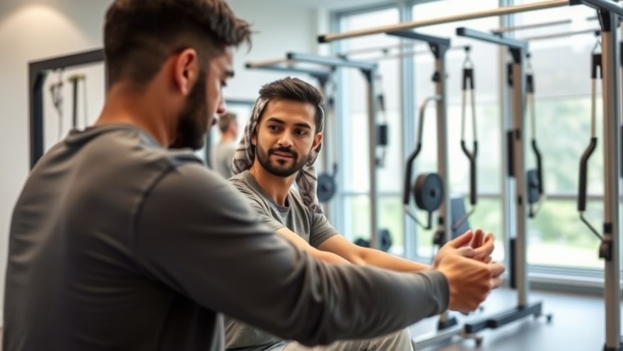 Arab teen receiving physical therapy in a modern clinic, highlighting recovery from trauma.