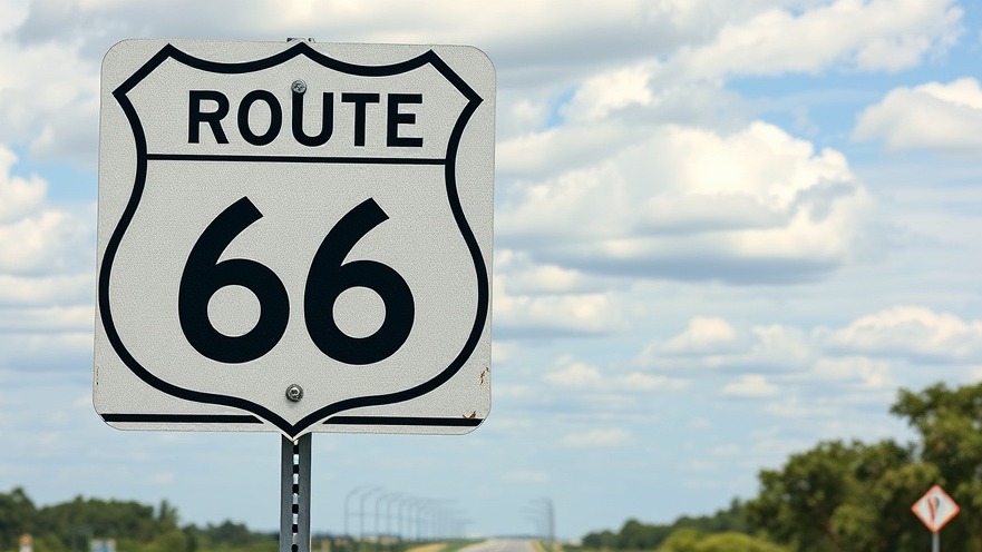 Route 66 sign highlighting Joplin tourism impact and economic boost