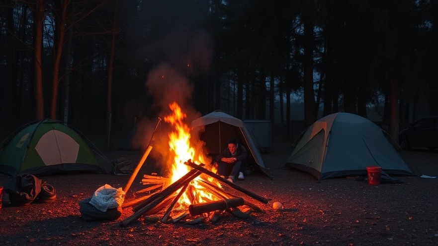 Austin community news: homeless camp on fire highlighting public safety concerns.