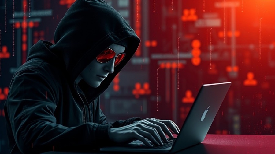 Hacker exploiting broadcasting technology vulnerabilities related to media security breaches.