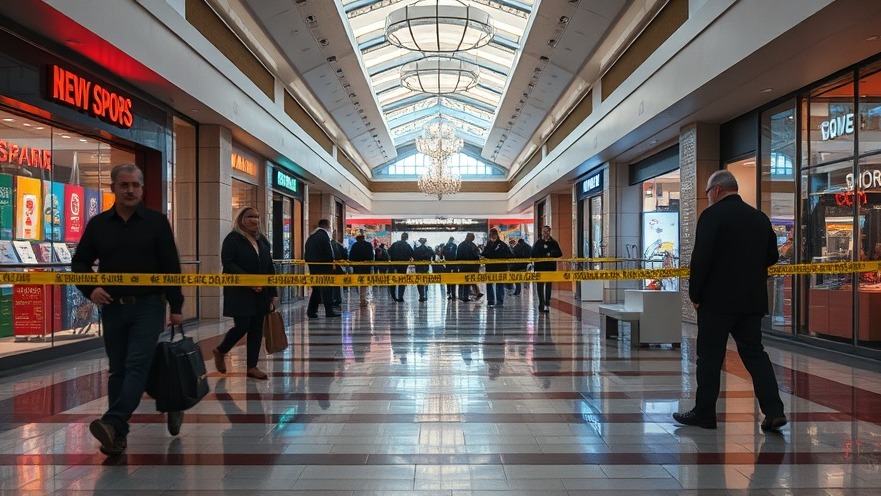 Crime scene at Houston Galleria Mall highlights gun violence and community safety.