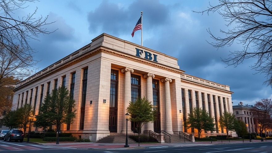 FBI building symbolizing the investigation into political violence and online messages.