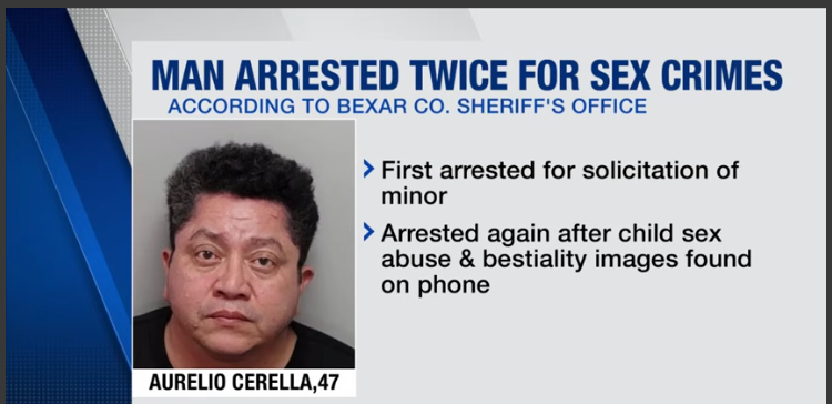 San Antonio news portrait of middle-aged man with serious look.