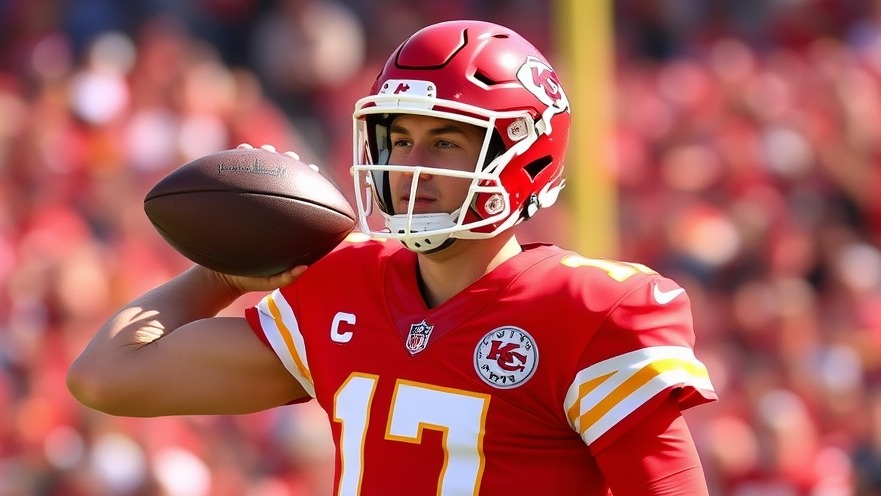 Patrick Mahomes of the Kansas City Chiefs in the MVP race for NFL news.