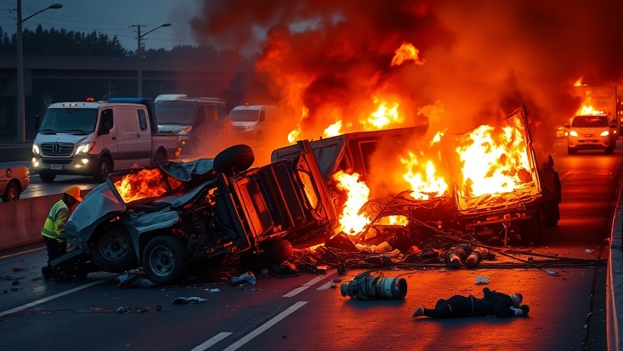Austin traffic safety highlighted by a devastating multi-vehicle crash on the freeway.